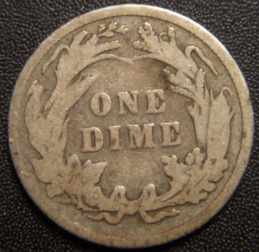 1896 Barber Dime - Good