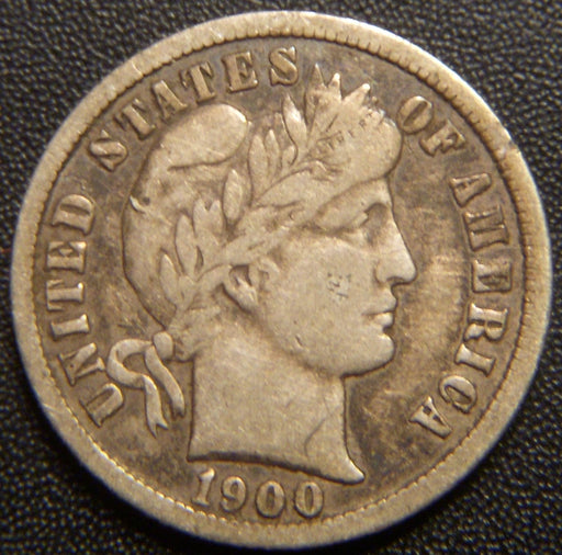 1900-S Barber Dime - Very Fine
