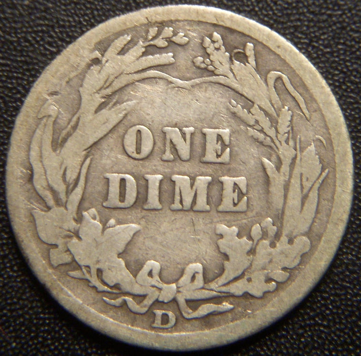 1909-D Barber Dime - Good