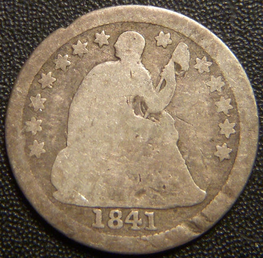 1841-O Seated Half Dime - Good