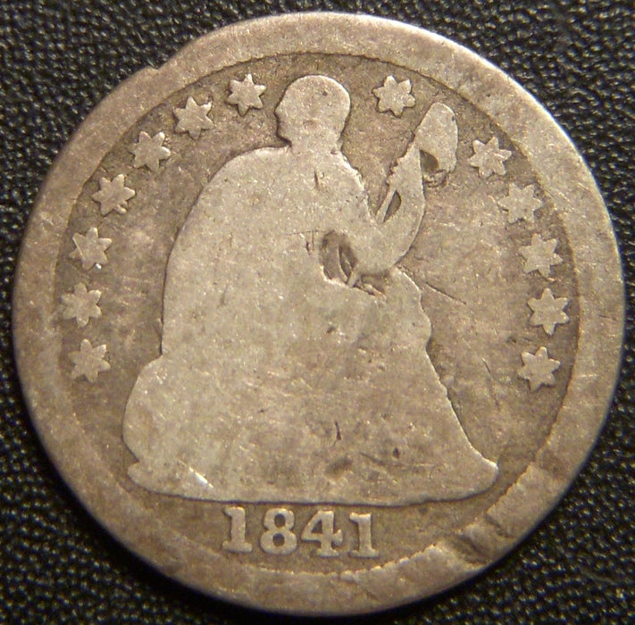 1841-O Seated Half Dime - Good
