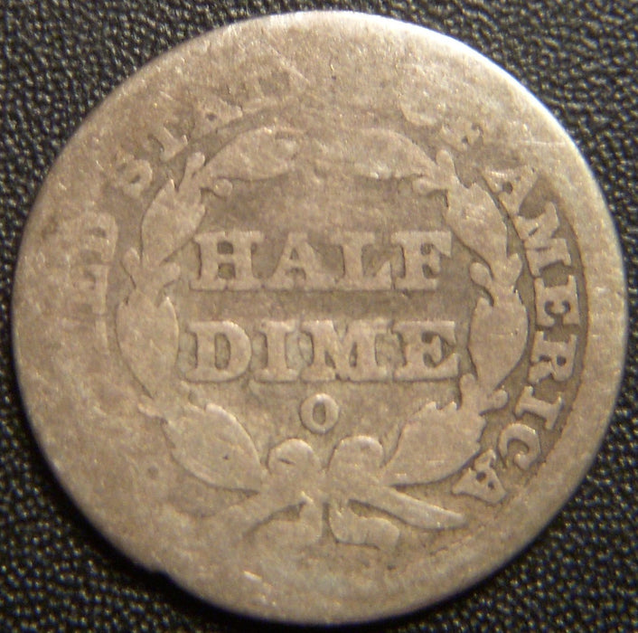 1841-O Seated Half Dime - Good