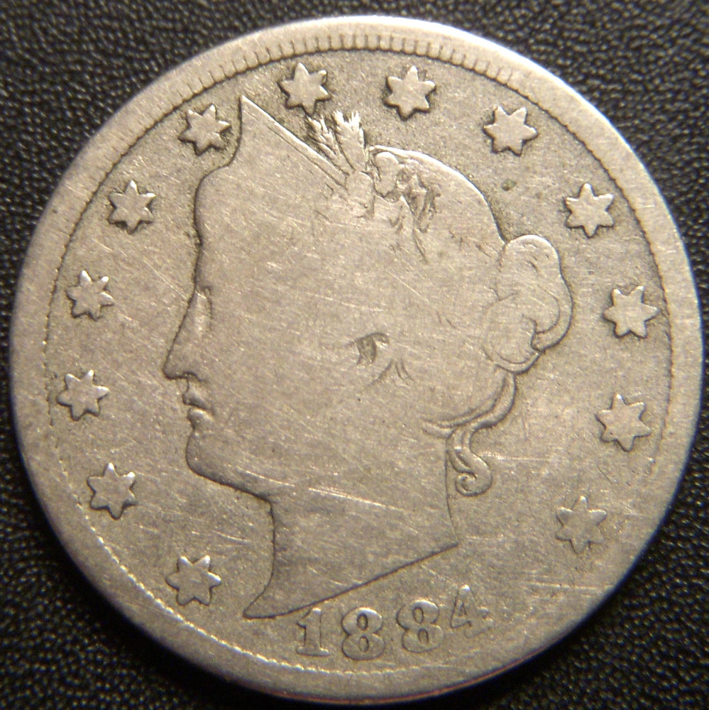 1884 Liberty Nickel - Good
