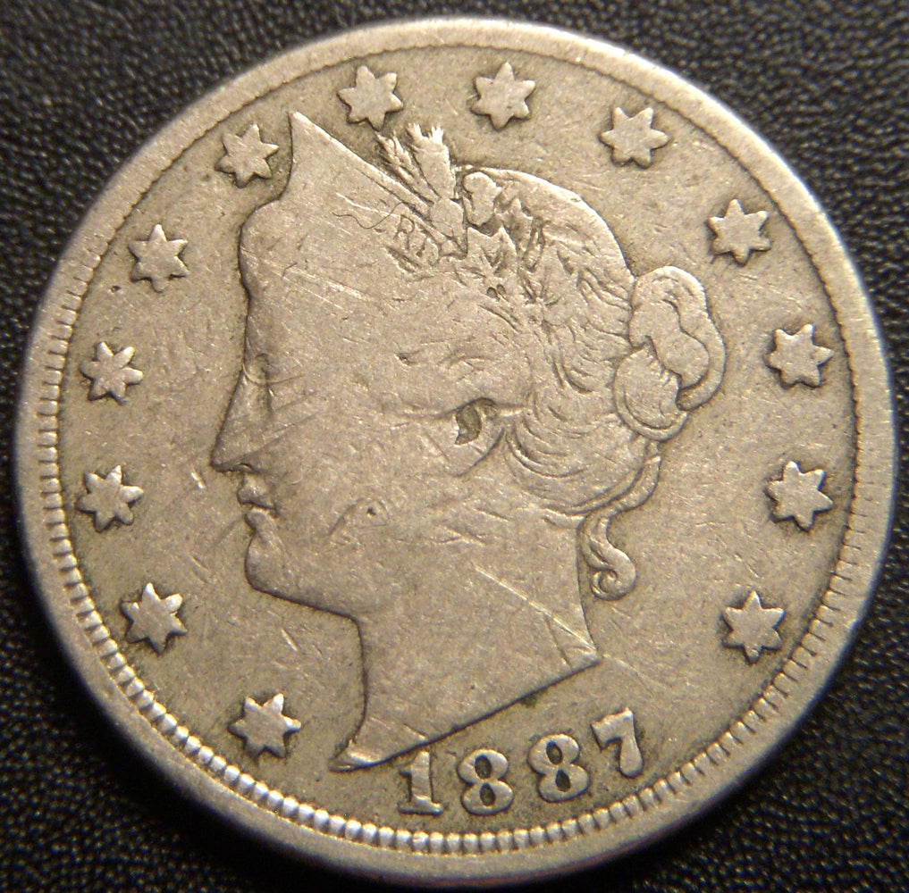 1887 Liberty Nickel - Very Good