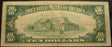 1929 $10 National Bank Note - Cicero, IN Bank# 10720