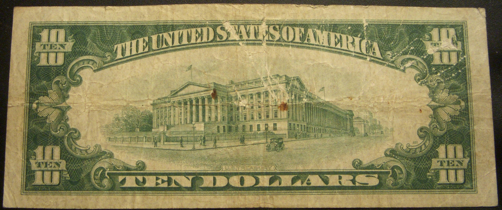1929 $10 National Bank Note - Cicero, IN Bank# 10720