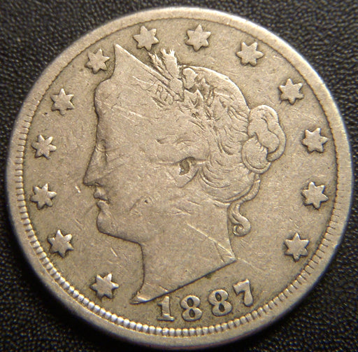 1887 Liberty Nickel - Very Good