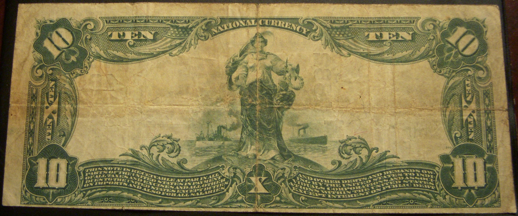 1902PB $10 National Bank Note - Noblesville, IN Bank# 4882