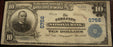 1902PB $10 National Bank Note - Tell City, IN Bank# 5756