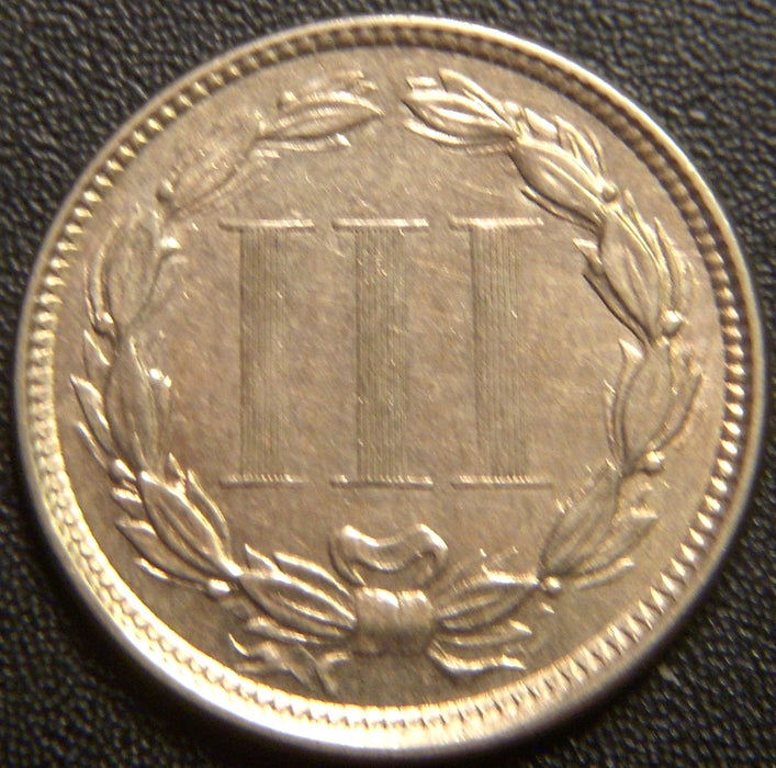 1867 Three Cent - Uncirculated