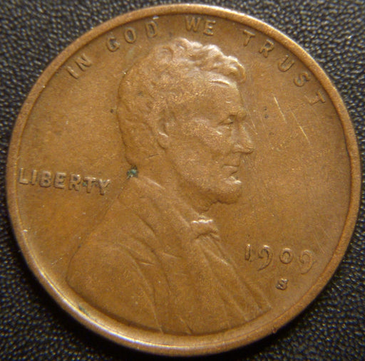 1909-S Lincoln Cent - Very Fine Details