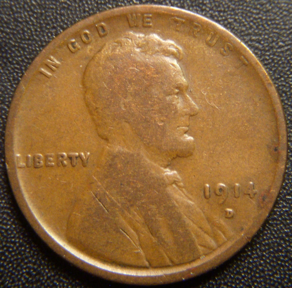 1914-D Lincoln Cent - Very Good