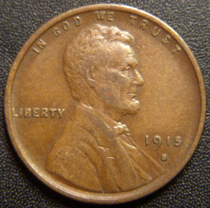 1915-S Lincoln Cent - Very Fine