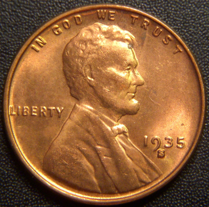 1935-S Lincoln Cent - Uncirculated