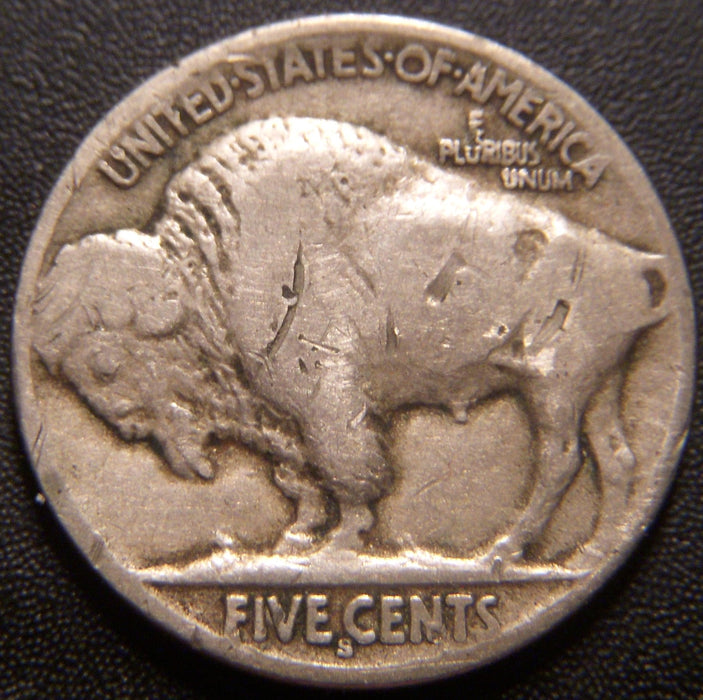 1914-S Buffalo Nickel - Good