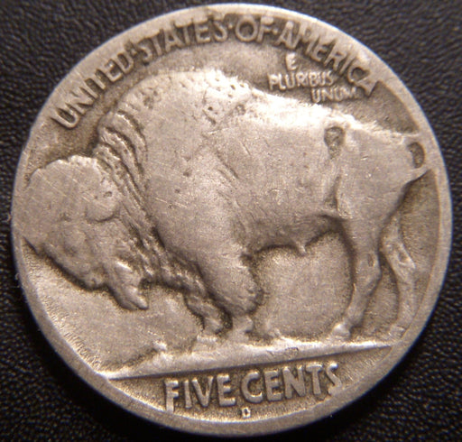 1918-D Buffalo Nickel - Good