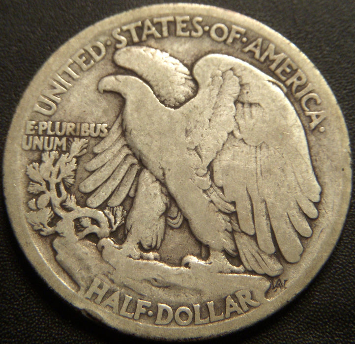 1917-S Obverse Walking Half Dollar - Good
