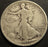 1917-D Obverse Walking Half Dollar - Good