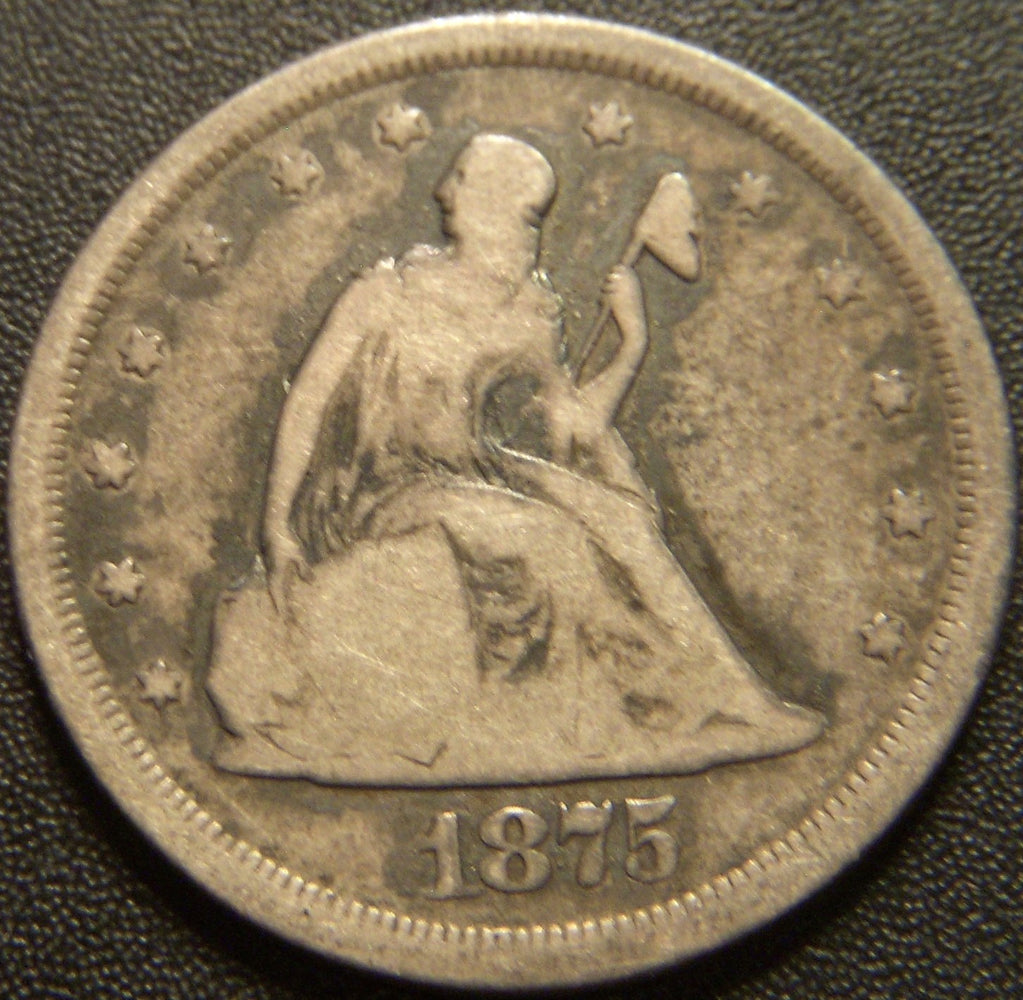 1875-S Twenty Cent - Good