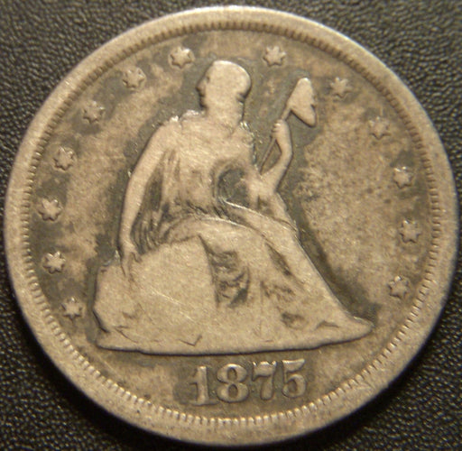 1875-S Twenty Cent - Good