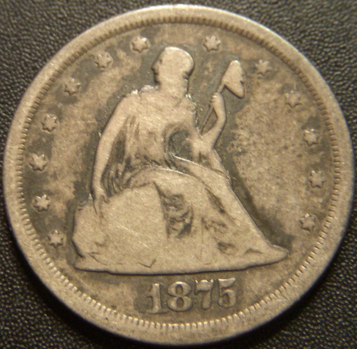 1875-S Twenty Cent - Good