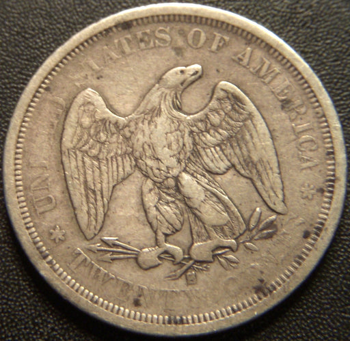 1875-S Twenty Cent - Fine
