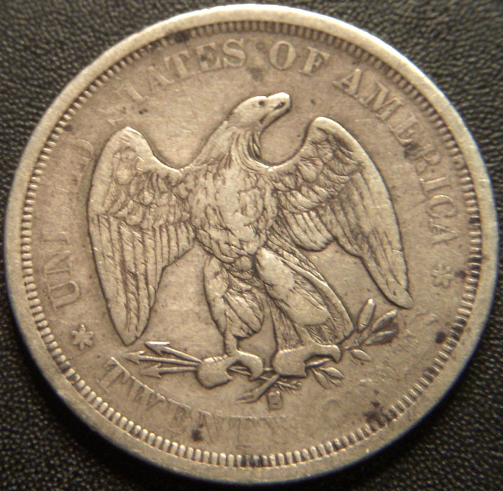 1875-S Twenty Cent - Fine