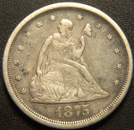 1875-S Twenty Cent - Very Fine