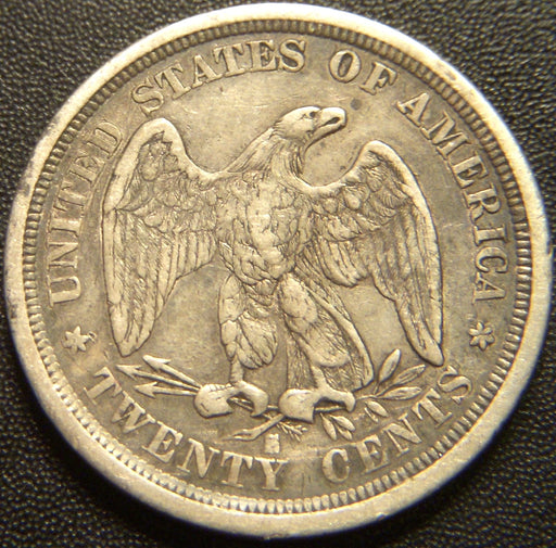 1875-S Twenty Cent - Very Fine