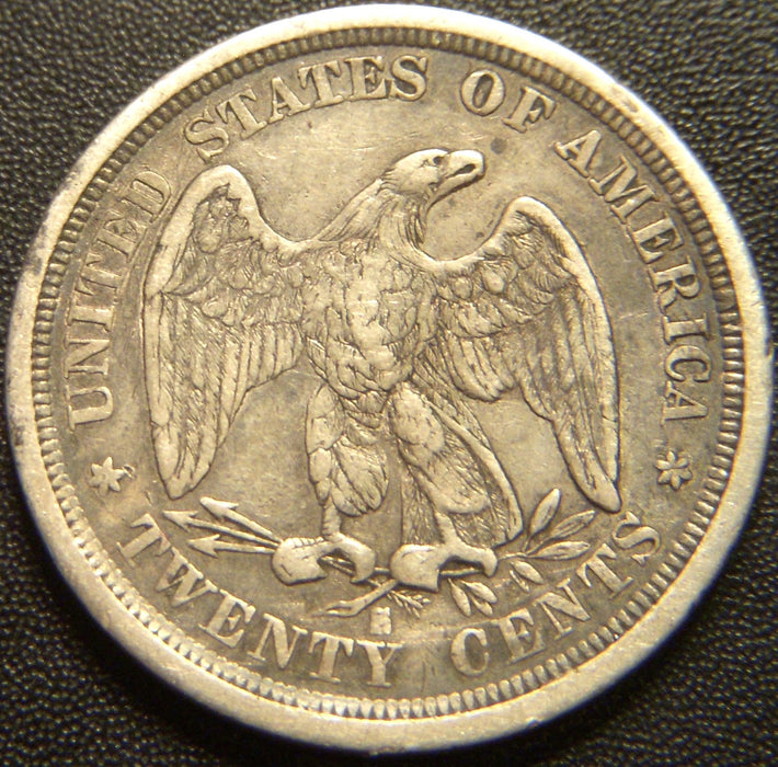 1875-S Twenty Cent - Very Fine