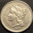 1870 Three Cent - AU+