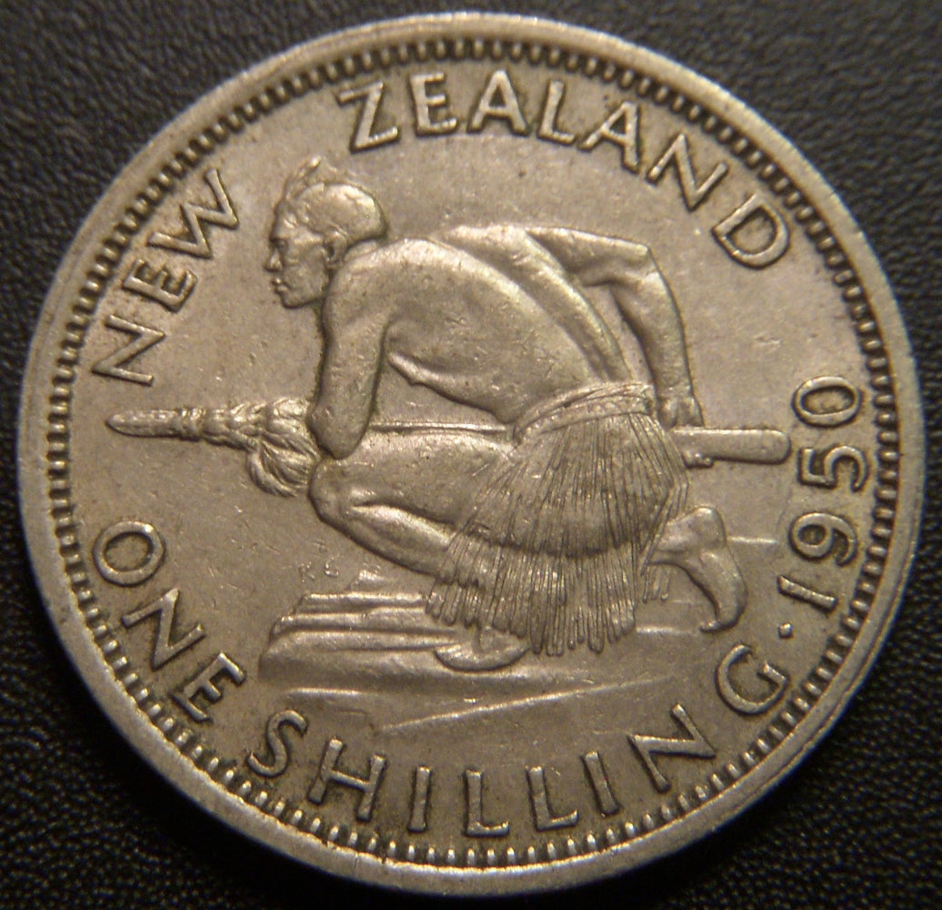 1950 Shilling - New Zealand