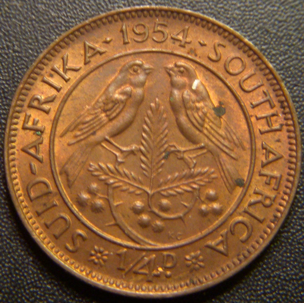 1954 1/4 Penny - South Africa