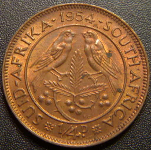 1954 1/4 Penny - South Africa