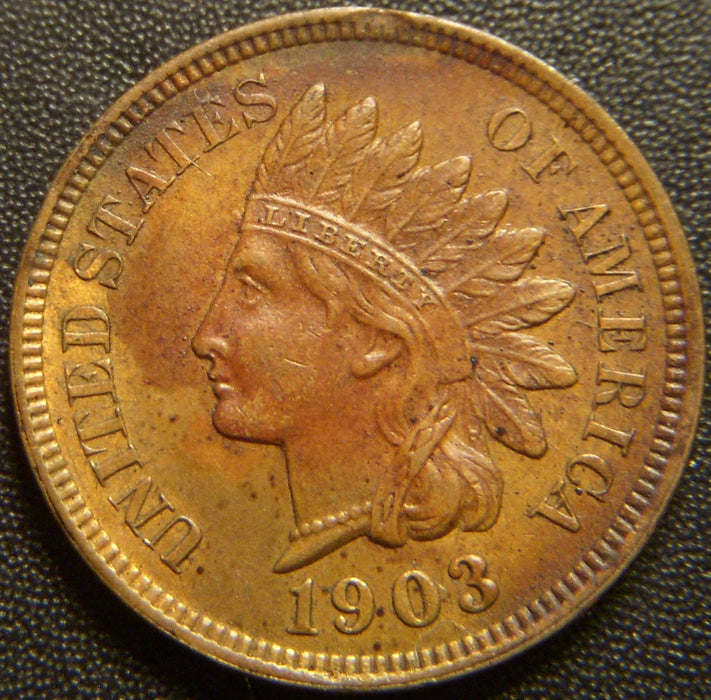 1903 Indian Head Cent - AU