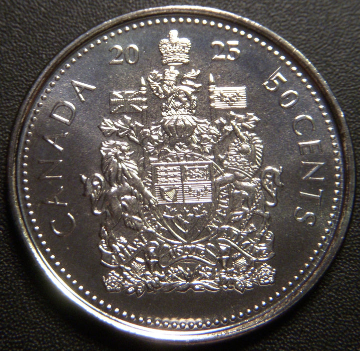 2025 Canadian Half Dollar - Uncirculated