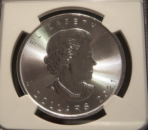 2021 Canadian $5 Lucky Dragon 1oz - NGC MS 69