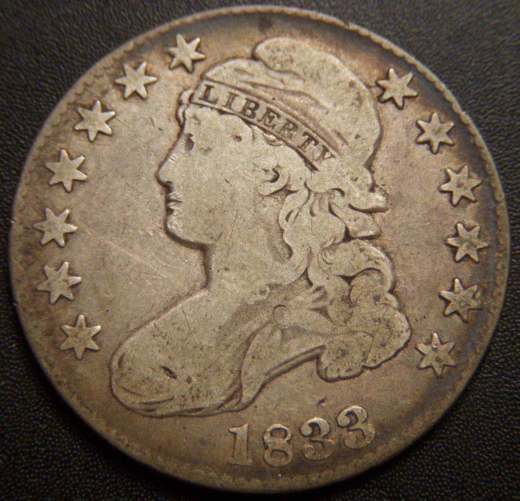 1833 Bust Half Dollar - Fine