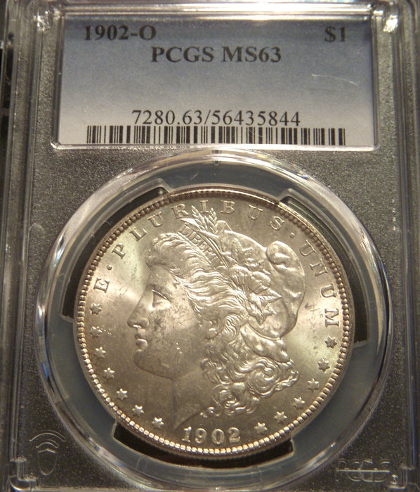1902-O Morgan Dollar - PCGS MS 63