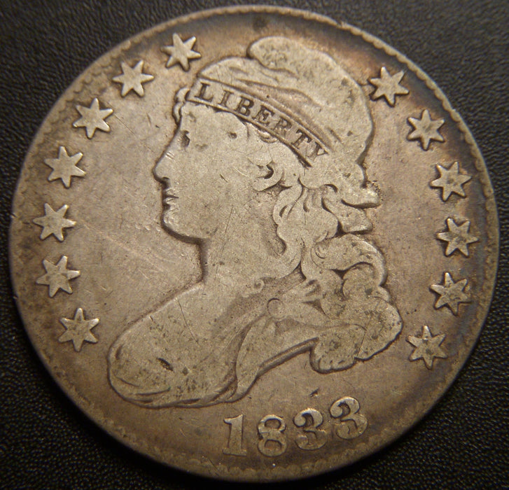 1833 Bust Half Dollar - Fine