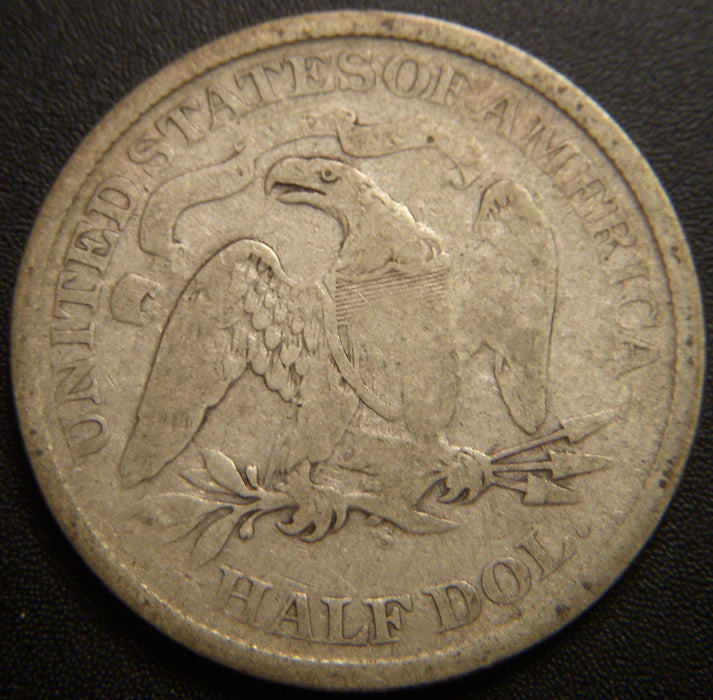 1871-S Seated Half Dollar - Good