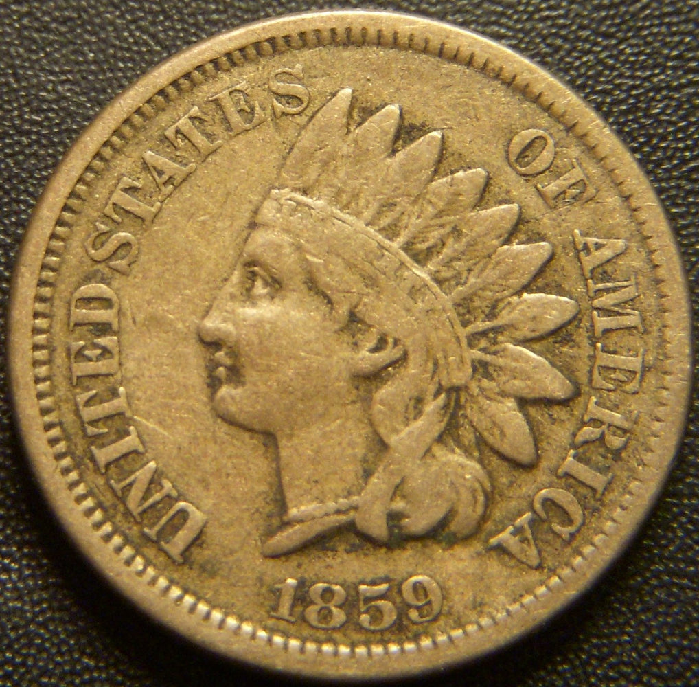 1859 Indian Head Cent - Fine