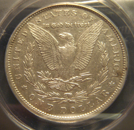 1878 Morgan Dollar - ANACS AU 50 Details Rev 79 Cleaned
