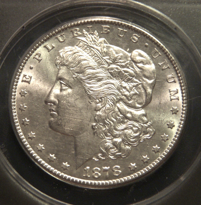 1878-S Morgan Dollar - ANACS MS 64
