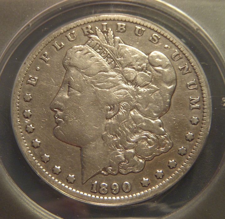 1890-CC Morgan Dollar - ANACS VF20 Details Cleaned