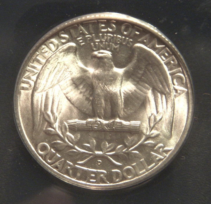 1936-D Washington Quarter - ANACS MS 64