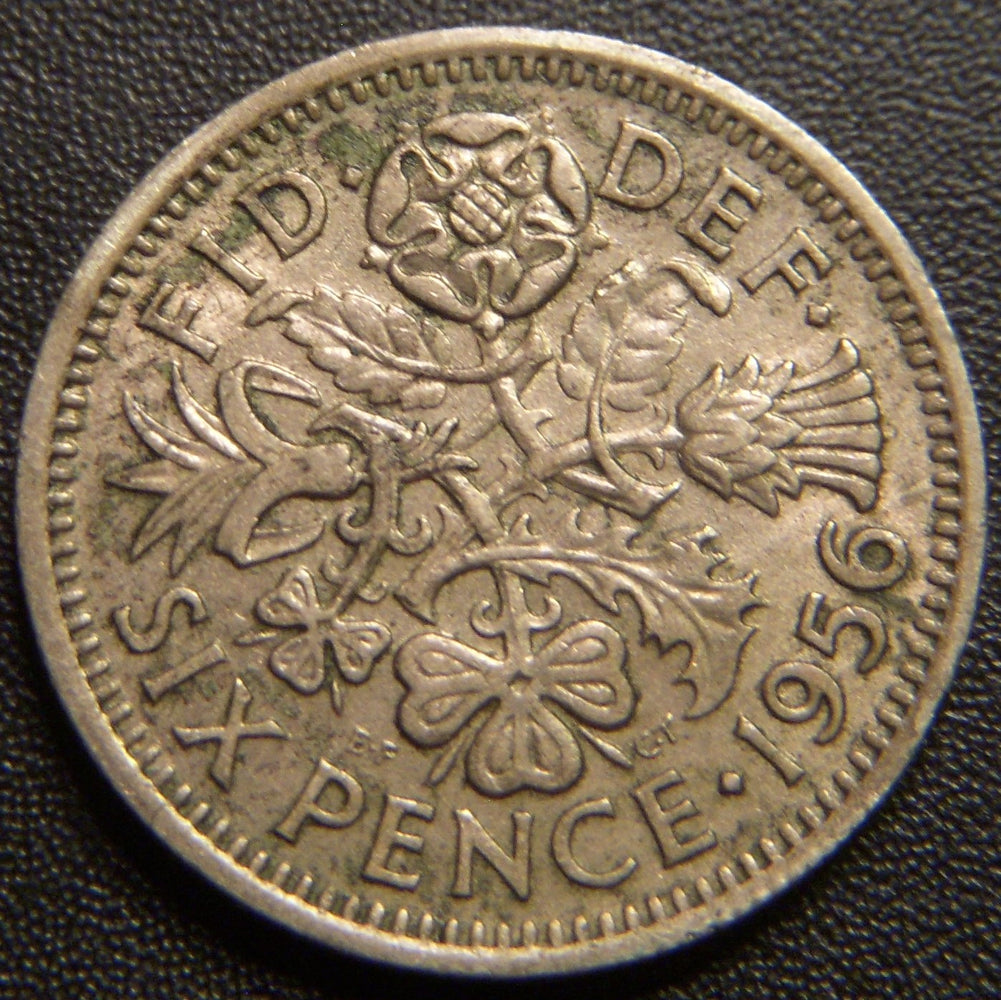 1956 6 Pence - Great Britain