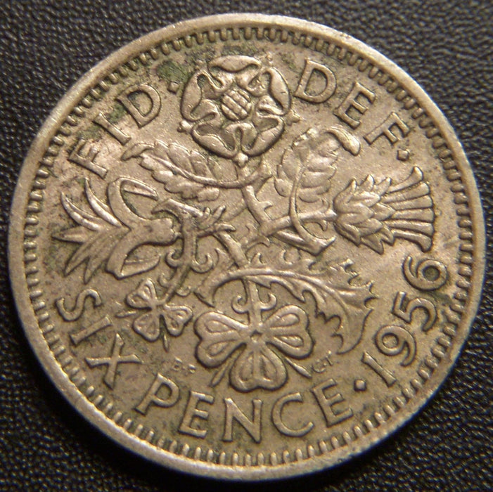 1956 6 Pence - Great Britain