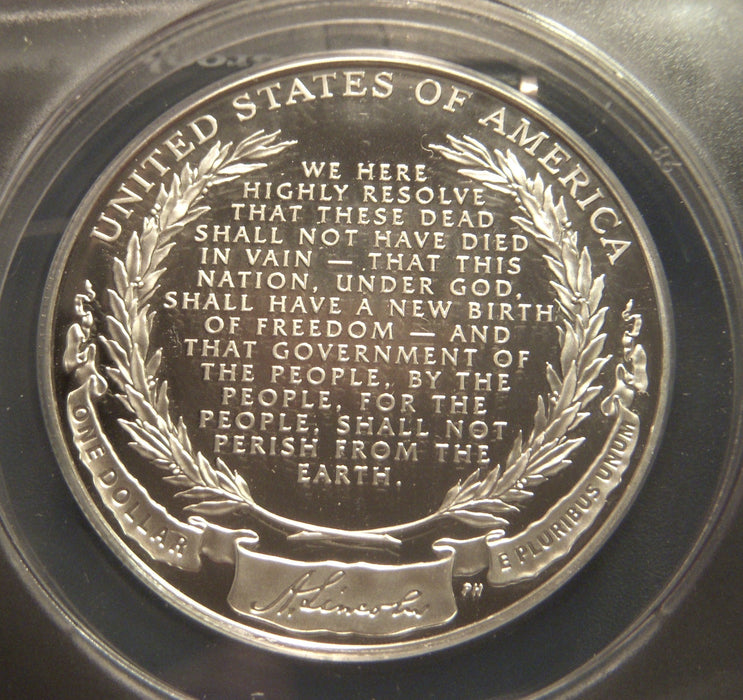 2009-P A. Lincoln Silver Dollar - ANACS PF 69 DCAM