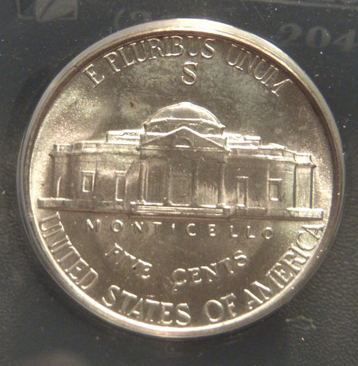 1942-S Jefferson Nickel - ANACS MS 65 6 Steps